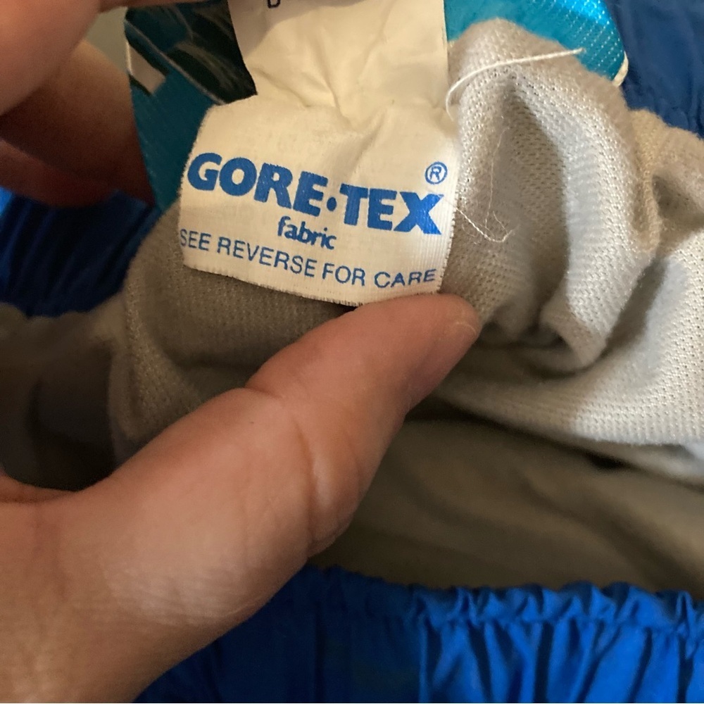 Woolrich Teton Nylon Blue High Performance Pants Men’s Size M Vintage Outdoor - Picture 9 of 15